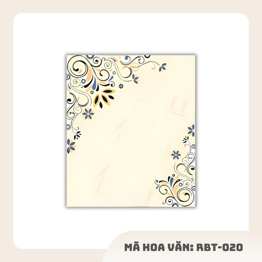 Bộ tuyển tập mẫu RBT020 - RBT023