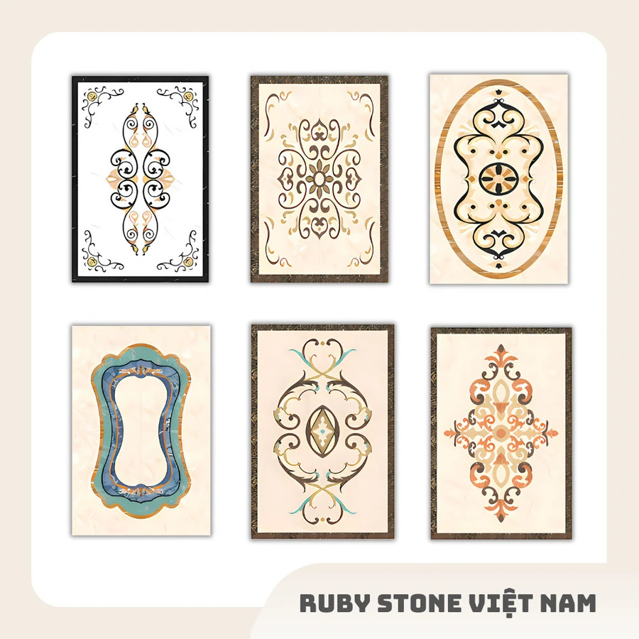 Bộ tuyển tập mẫu RB122 - RB0127