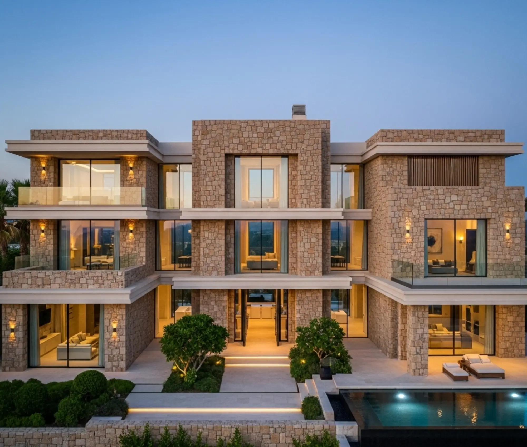 Top 20+ Mẫu Đá Ốp Mặt Tiền Khiến Biệt Thự Trở Nên Đẳng Cấp