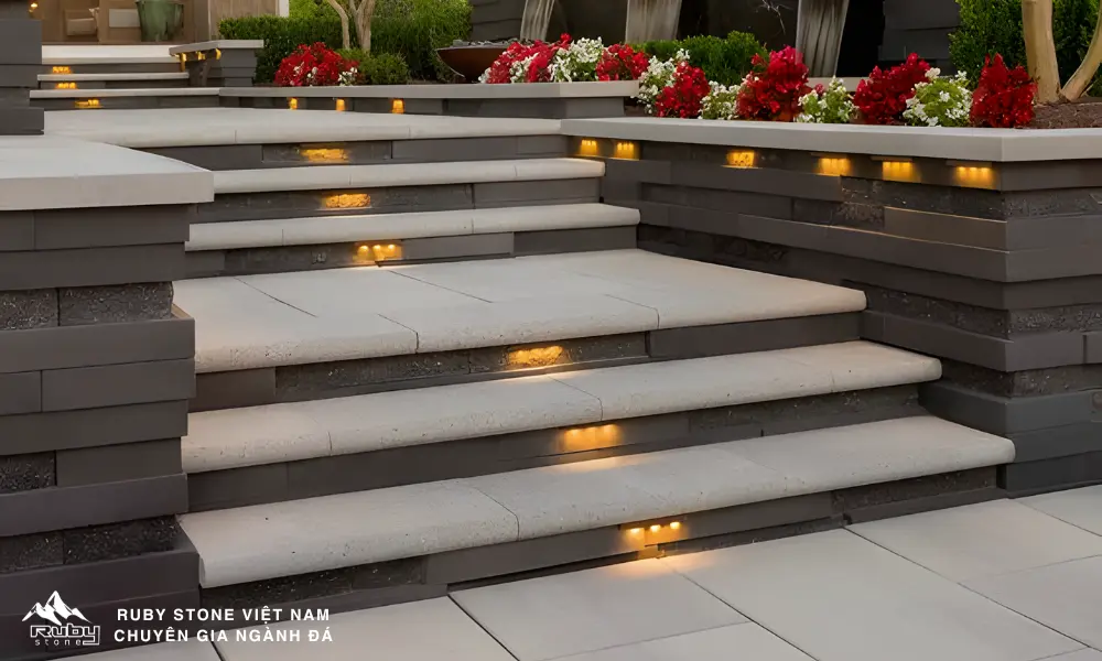 4 điểm cân nhắc về lựa chọn đá ốp lát bậc tam cấp