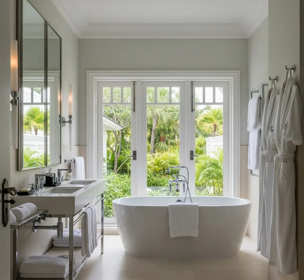 Biến Hóa Nhà Tắm Cũ Thành Góc 